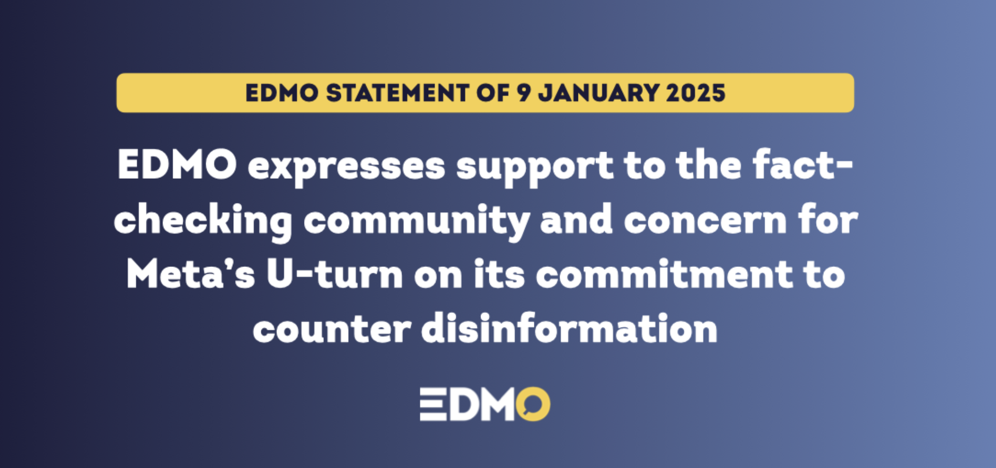 EDMO criticises Meta’s decision to drop fact-checkers in favour of ‘community notes’